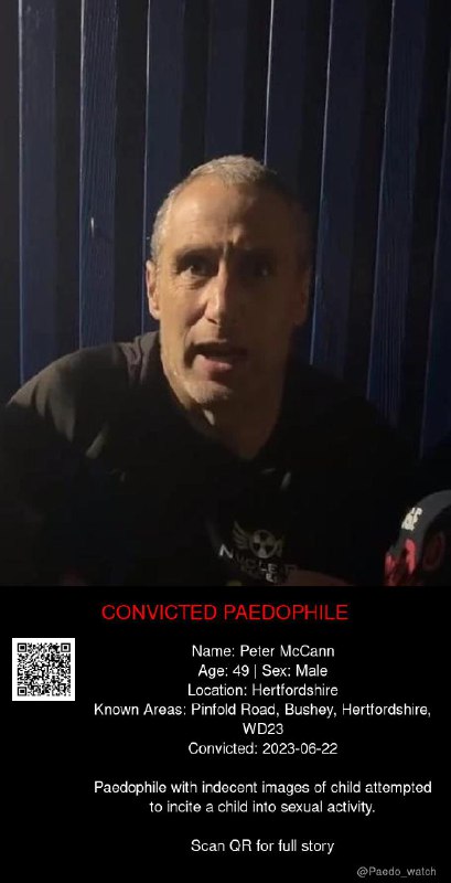 Peter McCann 49 from #Hertfordshire - 22/06/23