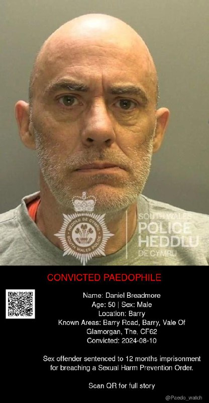 Daniel Breadmore 50 from #Barry - 10/08/24