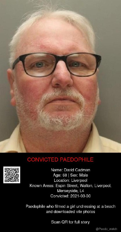 David Cadman 68 from #Liverpool - 30/03/21