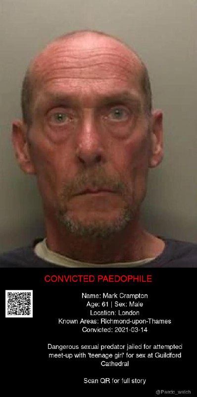 Mark Crampton 61 from #London - 14/03/21