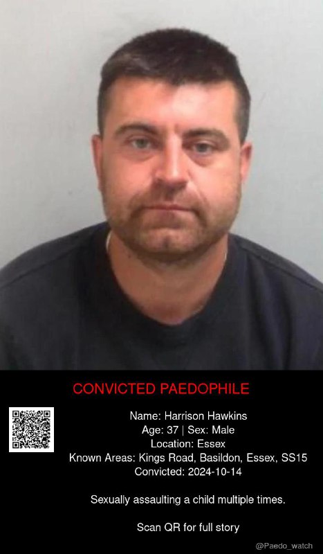Harrison Hawkins 37 from #Essex - 14/10/24