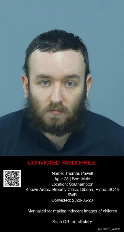 Thomas Powell 28 from #Southampton - 20/05/20