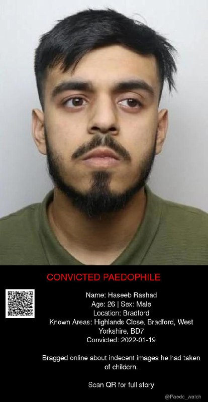 Haseeb Rashad 26 from #Bradford - 19/01/22