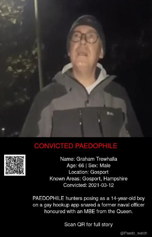 Graham Trewhalla 66 from #Gosport - 12/03/21