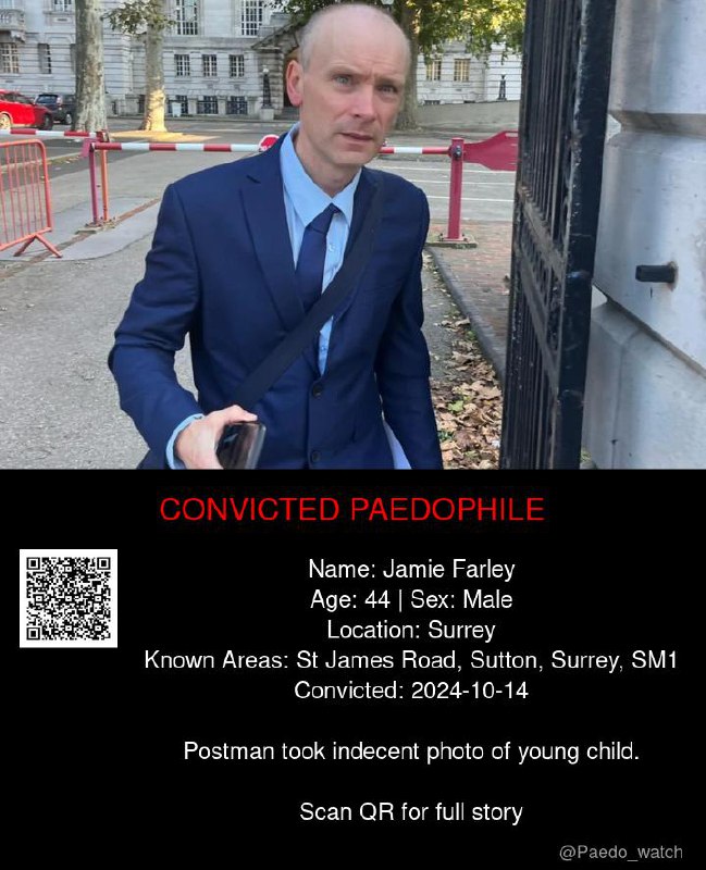 Jamie Farley 44 from #Surrey - 14/10/24