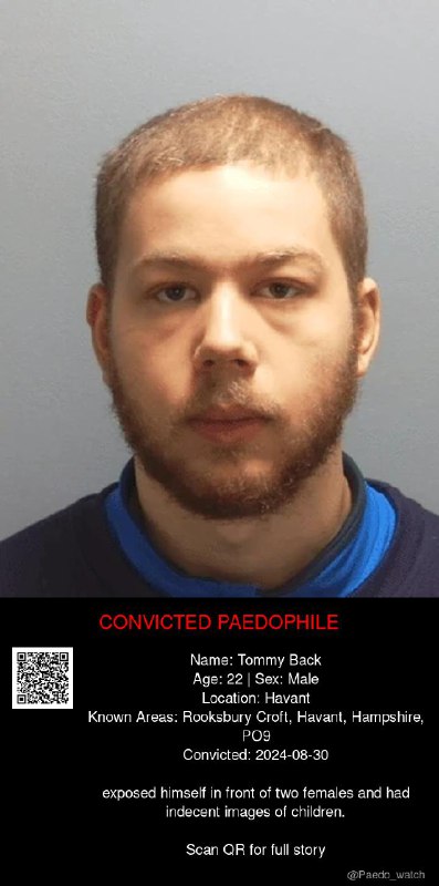 Tommy Back 22 from #Havant - 30/08/24