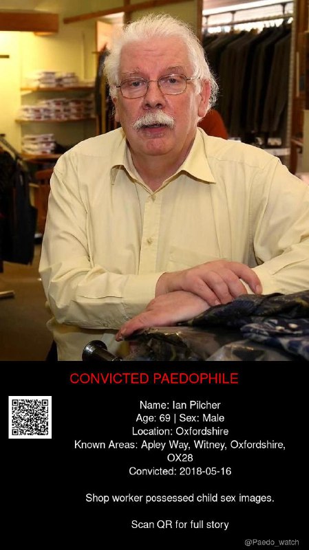 Ian Pilcher 69 from #Oxfordshire - 16/05/18