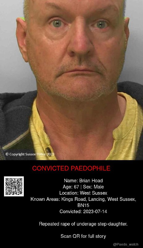Brian Hoad 67 from #West Sussex - 14/07/23