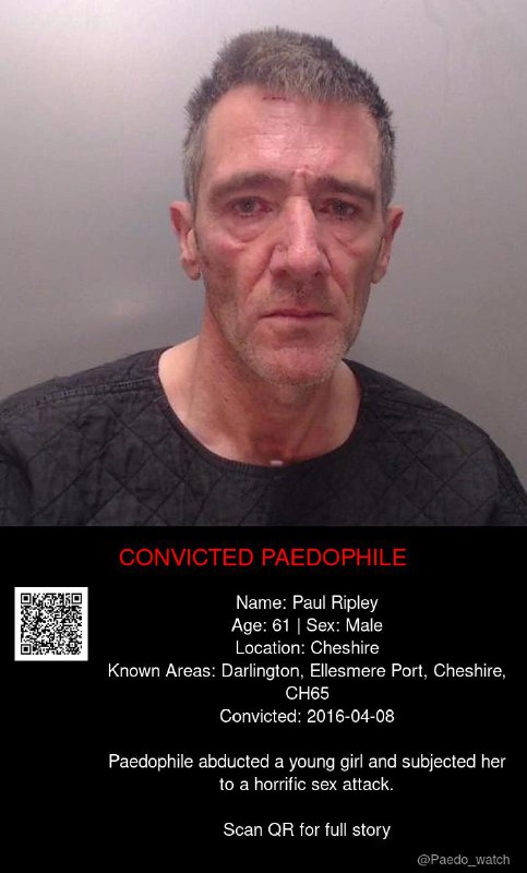 Paul Ripley 61 from #Cheshire - 08/04/16