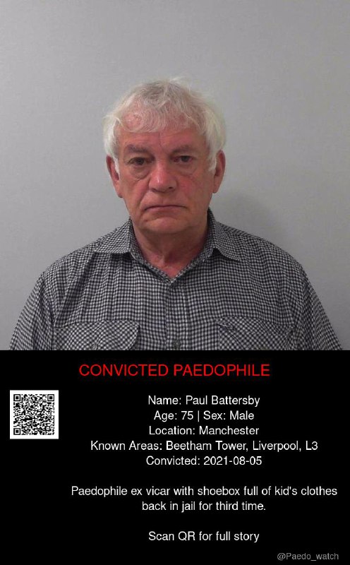 Paul Battersby 75 from #Manchester - 05/08/21