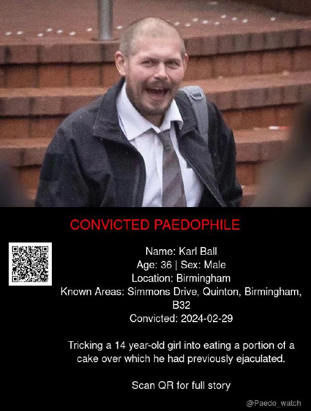 Karl Ball 36 from #Birmingham - 29/02/24