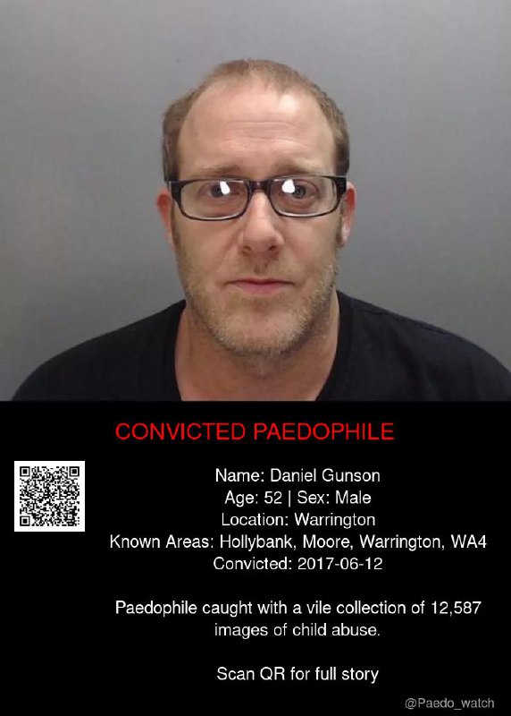 Daniel Gunson 52 from #Warrington - 12/06/17