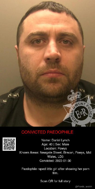 Daniel Lynch 40 from #Powys - 30/01/23