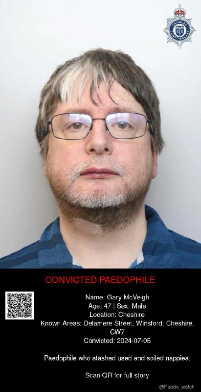 Gary McVeigh 47 from #Cheshire - 05/07/24
