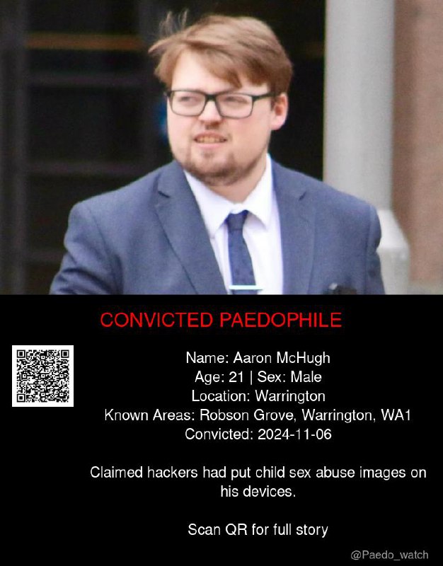 Aaron McHugh 21 from #Warrington - 06/11/24