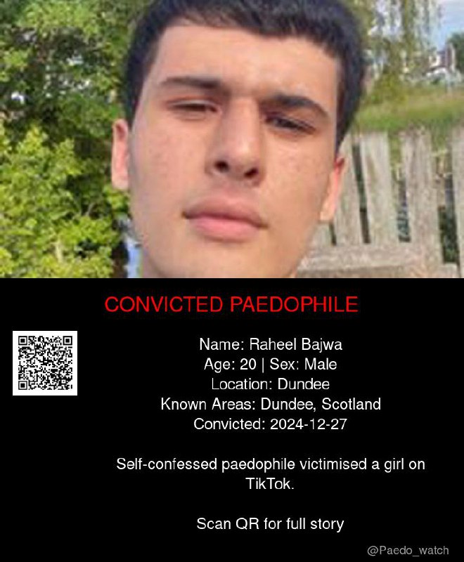 Raheel Bajwa 20 from #Dundee - 27/12/24