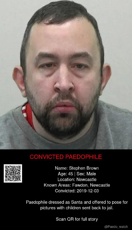 Stephen Brown 45 from #Newcastle - 03/12/19