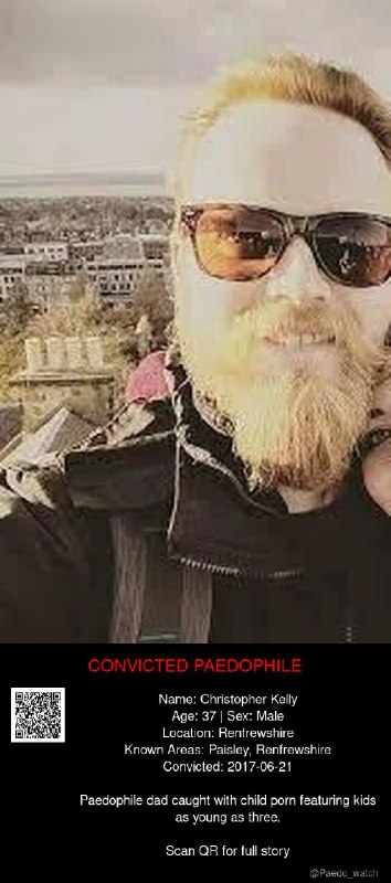 Christopher Kelly 37 from #Renfrewshire - 21/06/17