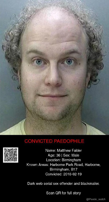 Matthew Falder 36 from #Birmingham - 19/02/18