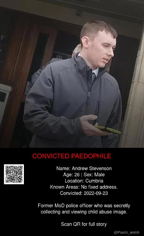 Andrew Stevenson 26 from #Cumbria - 23/09/22