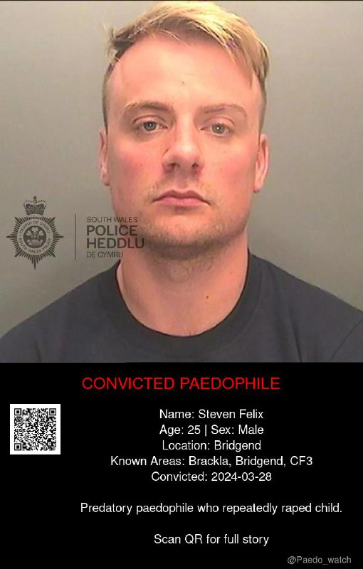 Steven Felix 25 from #Bridgend - 28/03/24