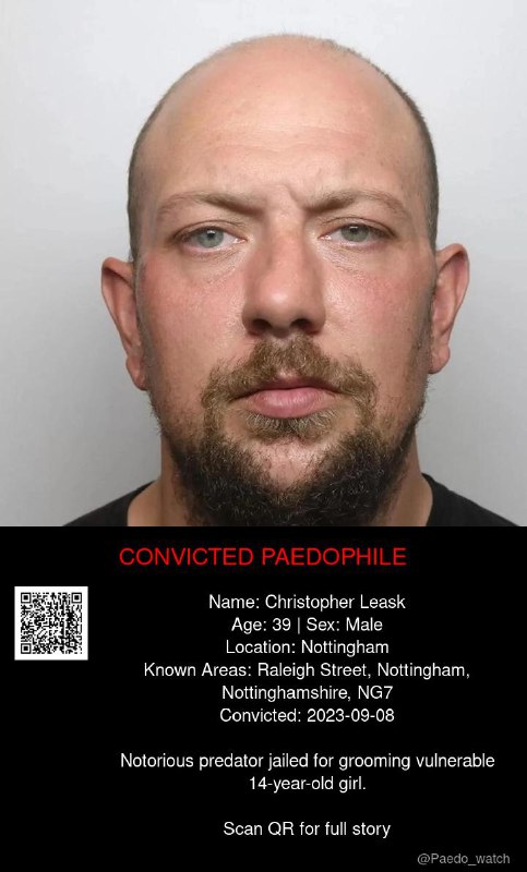 Christopher Leask 39 from #Nottingham - 08/09/23
