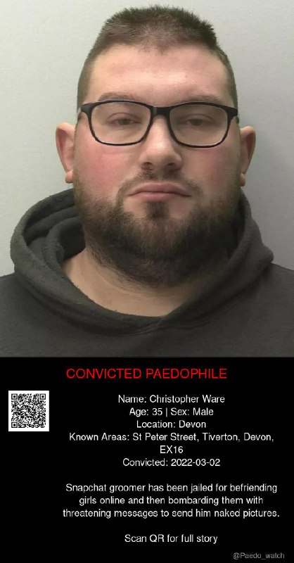 Christopher Ware 35 from #Devon - 02/03/22