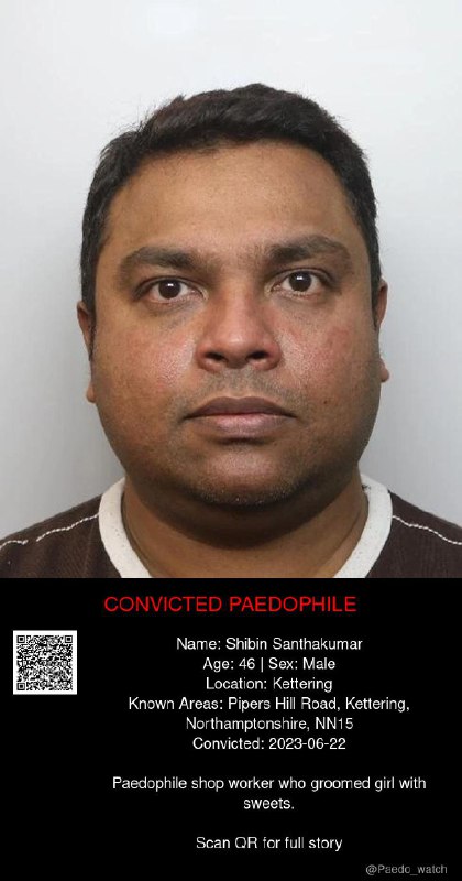 Shibin Santhakumar 46 from #Kettering - 22/06/23