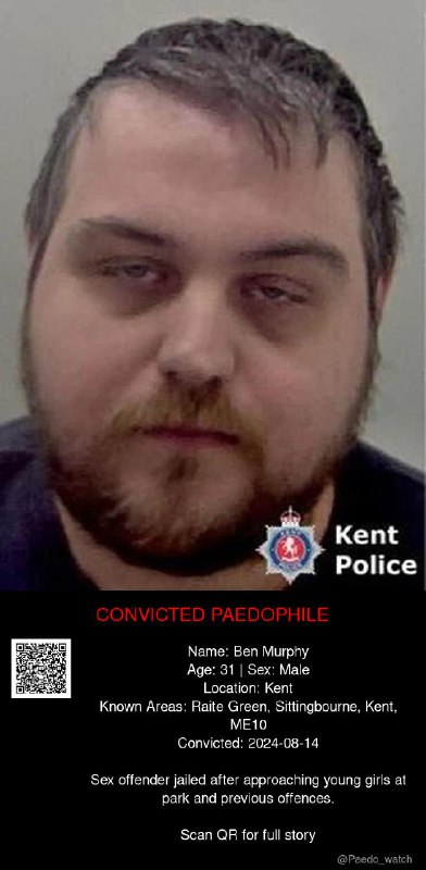 Ben Murphy 31 from #Kent - 14/08/24