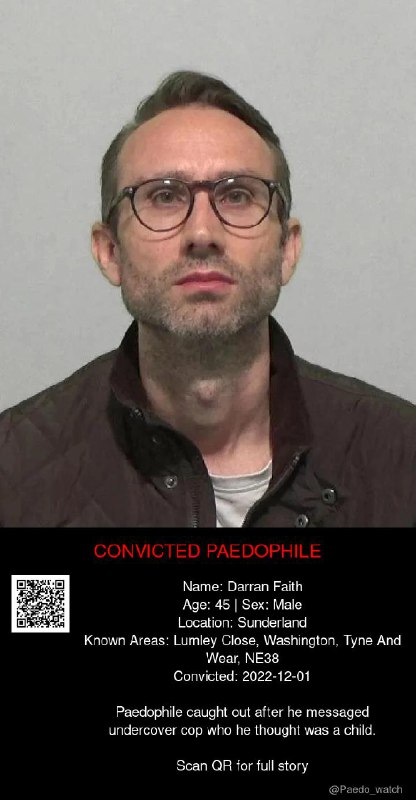 Darran Faith 45 from #Sunderland - 01/12/22