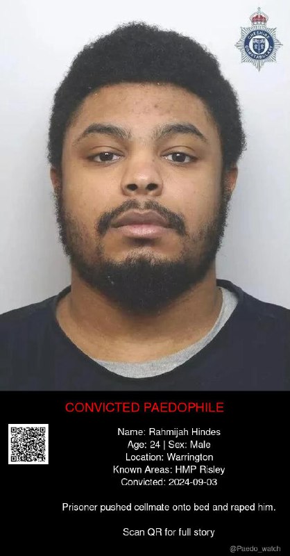 Rahmijah Hindes 24 from #Warrington - 03/09/24