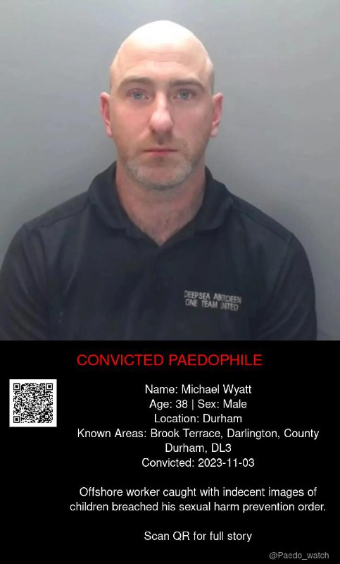 Michael Wyatt 38 from #Durham - 03/11/23