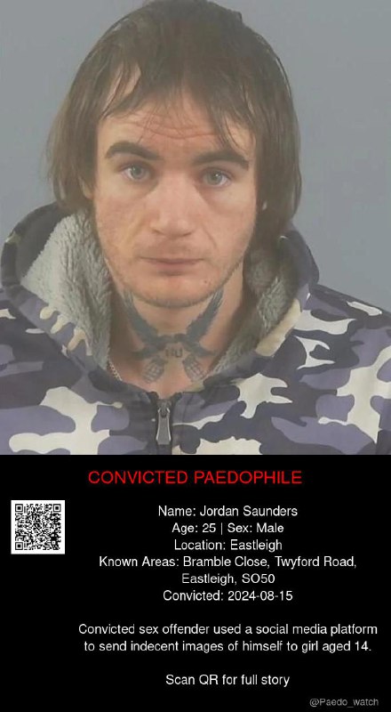 Jordan Saunders 25 from #Eastleigh - 15/08/24