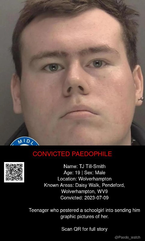 TJ Till-Smith 19 from #Wolverhampton - 09/07/23