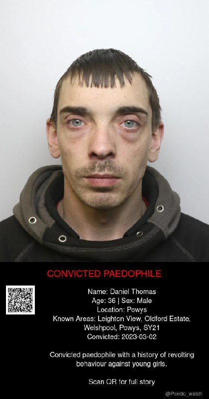 Daniel Thomas 36 from #Powys - 02/03/23