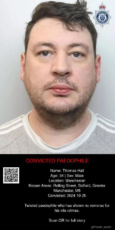 Thomas Hall 34 from #Manchester - 25/10/24