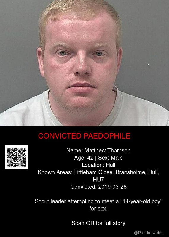 Matthew Thomson 42 from #Hull - 26/03/19