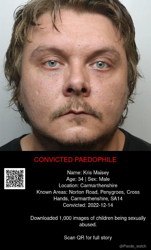 Kris Maisey 34 from #Carmarthenshire - 14/12/22