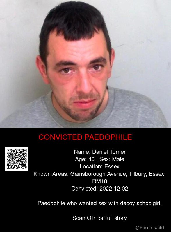 Daniel Turner 40 from #Essex - 02/12/22