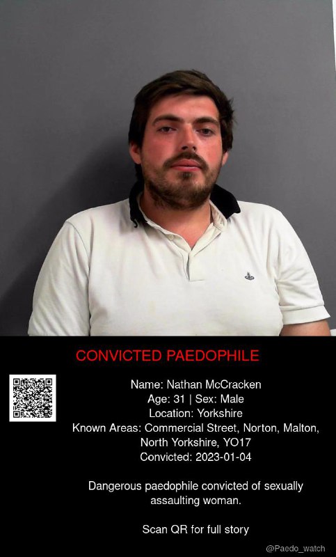 Nathan McCracken 31 from #Yorkshire - 04/01/23