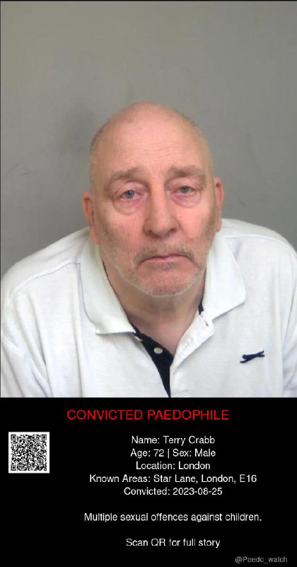 Terry Crabb 72 from #London - 25/08/23