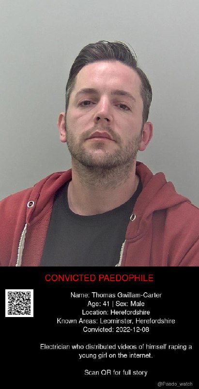 Thomas Gwillam-Carter 41 from #Herefordshire - 08/12/22