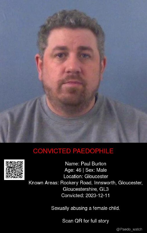 Paul Burton 46 from #Gloucester - 11/12/23