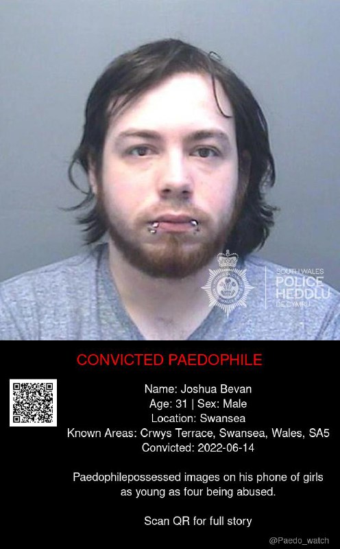 Joshua Bevan 31 from #Swansea - 14/06/22