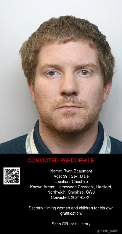 Ryan Beaumont 39 from #Cheshire - 27/02/24