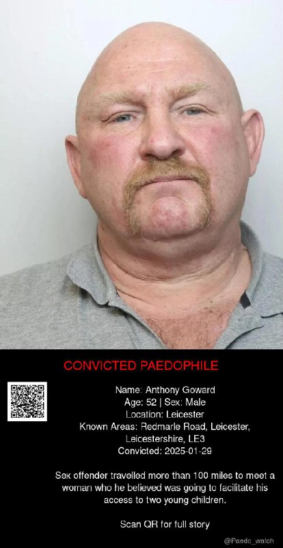 Anthony Goward 52 from #Leicester - 29/01/25