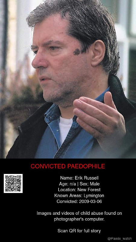 Erik Russell n/a from #New Forest - 06/03/09