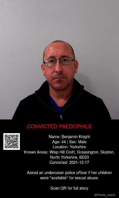 Benjamin Knight 44 from #Yorkshire - 17/12/21