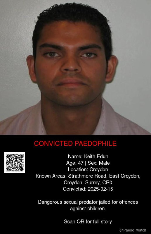 Keith Edun 47 from #Croydon - 15/02/25