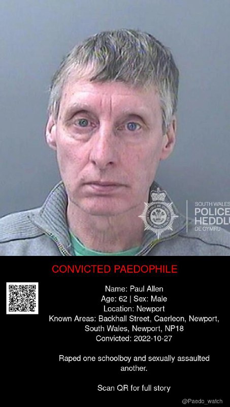 Paul Allen 62 from #Newport - 27/10/22